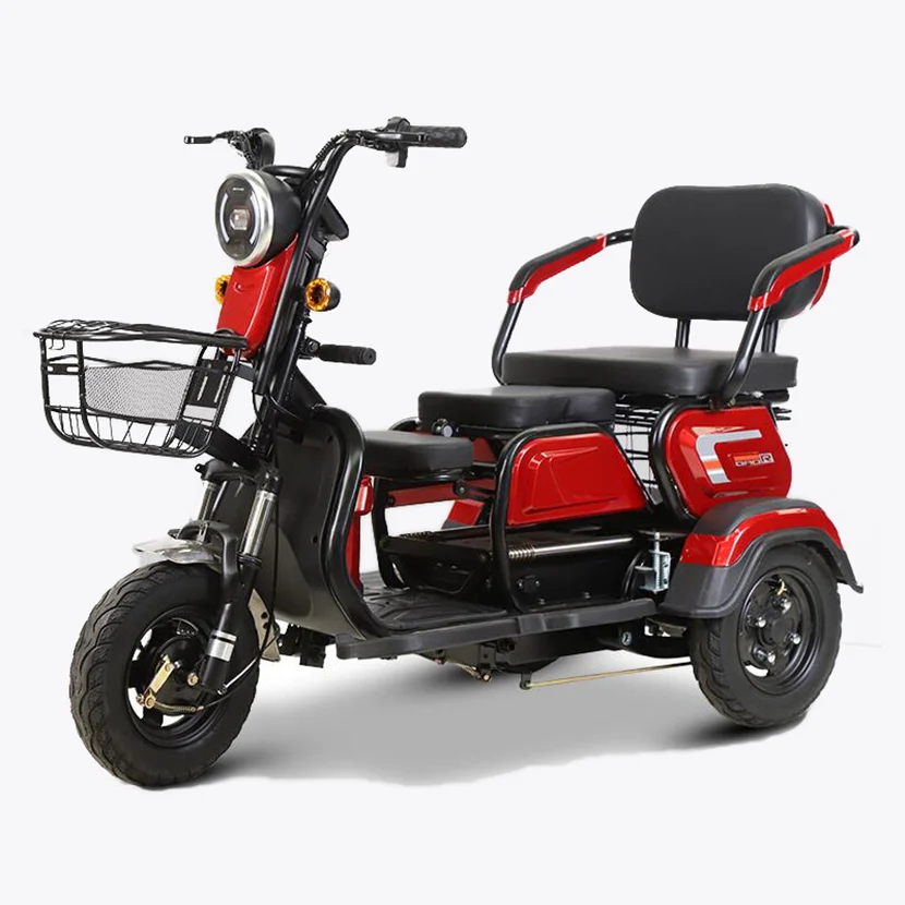 400W-3000W Electric Tricycle 3-Wheel Electric Scooter