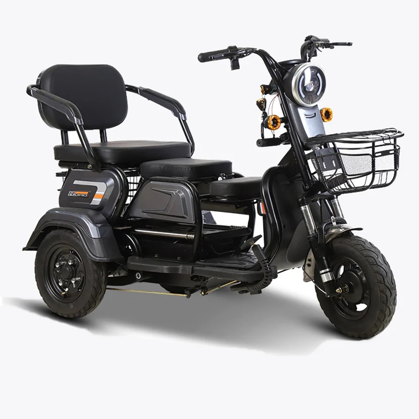 400W-3000W Electric Tricycle 3-Wheel Electric Scooter