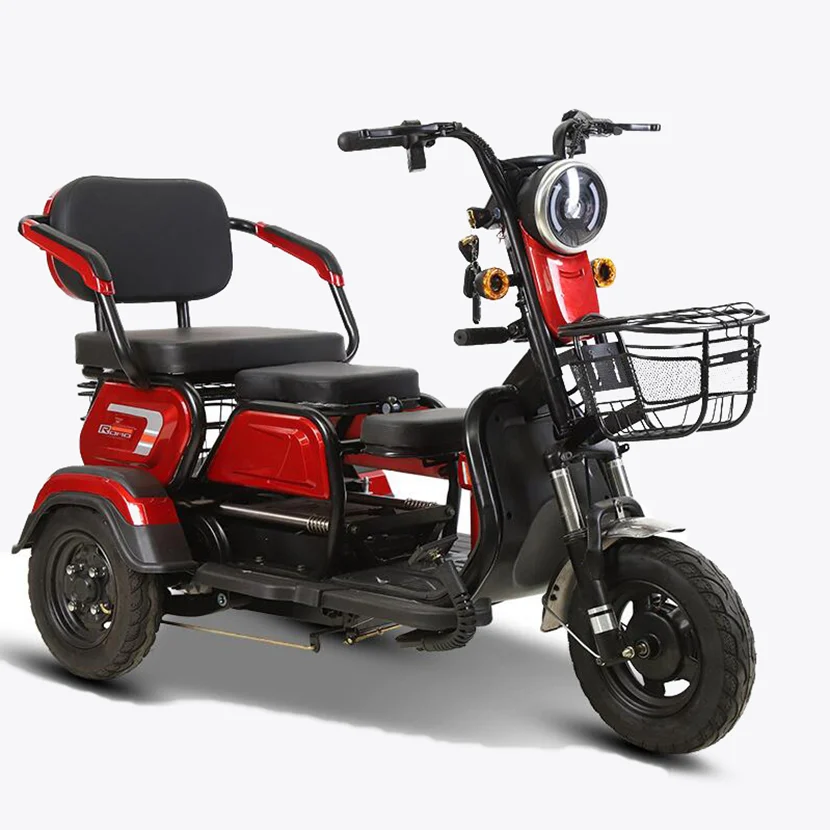 400W-3000W Electric Tricycle 3-Wheel Electric Scooter