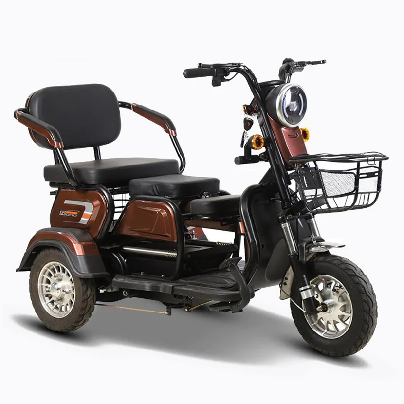400W-3000W Electric Tricycle 3-Wheel Electric Scooter