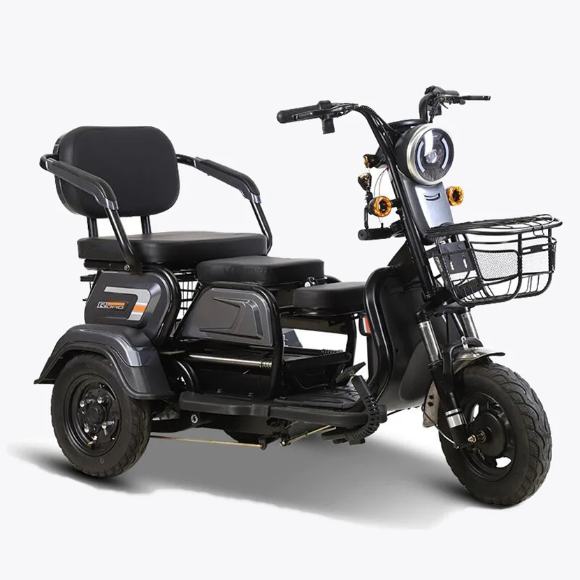 400W-3000W Electric Tricycle 3-Wheel Electric Scooter
