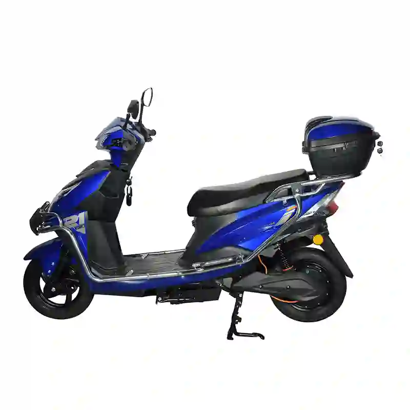 60V/72V Electric Motorcycle with Rear Storage Box