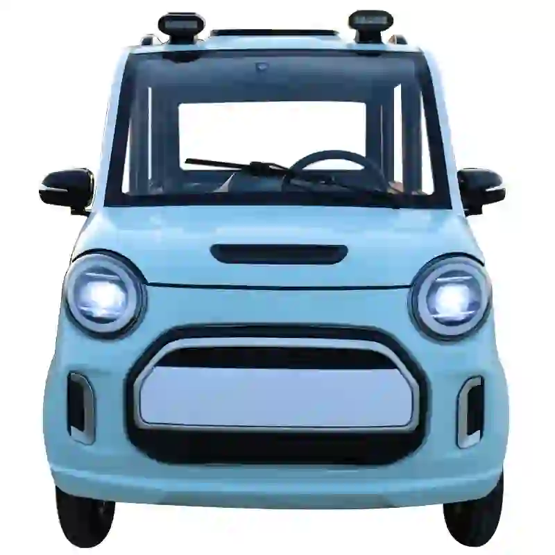 Cute 4-Seater Electric Car Mini  Closed Cabin Electric Vehicle