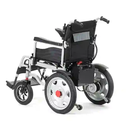 Electric Wheelchair (2) Electric Wheelchair Foldable Power Mobility Chair