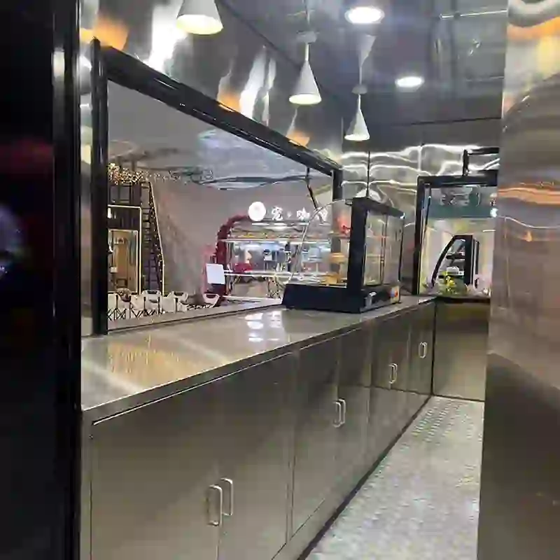 Custom Food Trailer Built Mobile Burger Kitchen