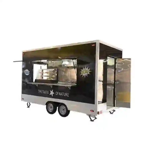 Custom Food Trailer Built Mobile Burger Kitchen