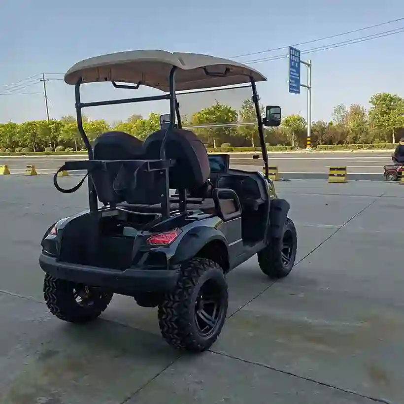 2-Seater Electric Golf Cart  Off-Road Lifted Golf Buggy