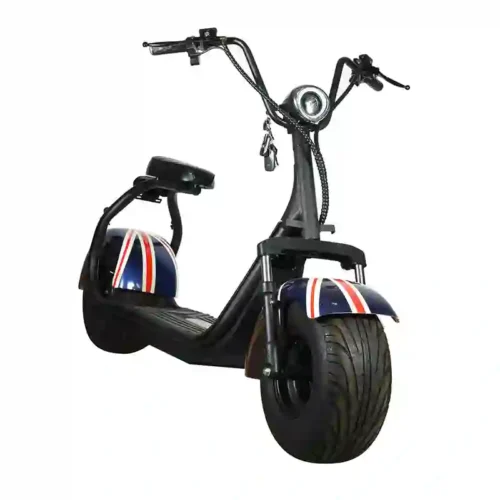 Harley Electric Scooter  City Coco Style  Union Jack Design