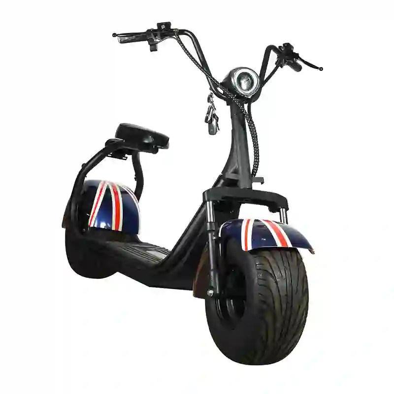 Harley Electric Scooter  City Coco Style  Union Jack Design