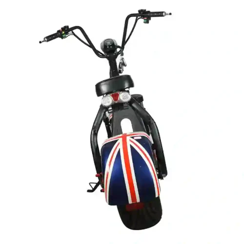 Harley Electric Scooter  City Coco Style  Union Jack Design