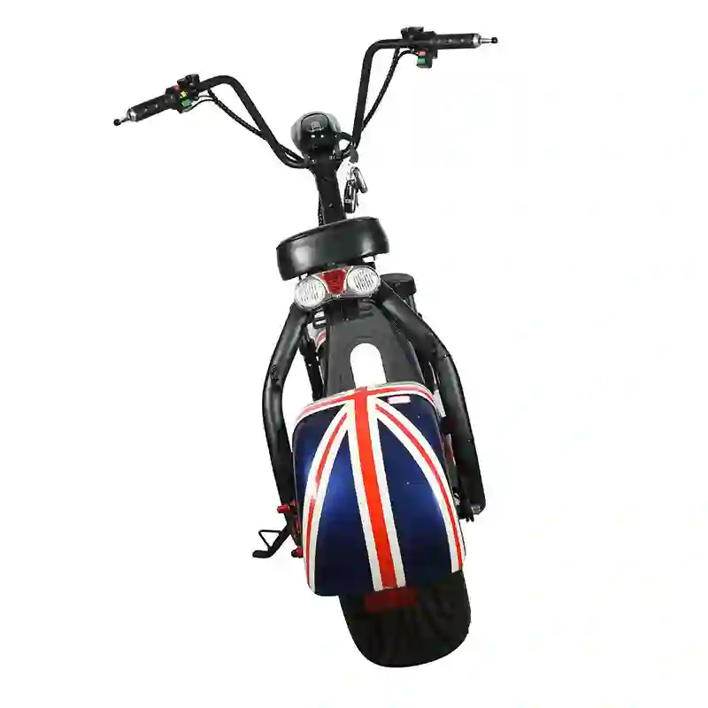 Harley Electric Scooter  City Coco Style  Union Jack Design