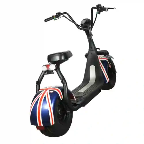 Harley Electric Scooter  City Coco Style  Union Jack Design