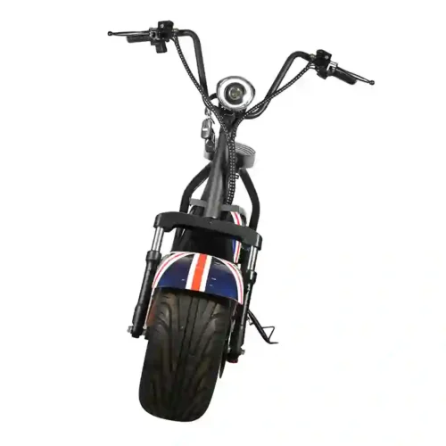 Harley Electric Scooter  City Coco Style  Union Jack Design