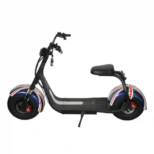Harley Electric Scooter  City Coco Style  Union Jack Design