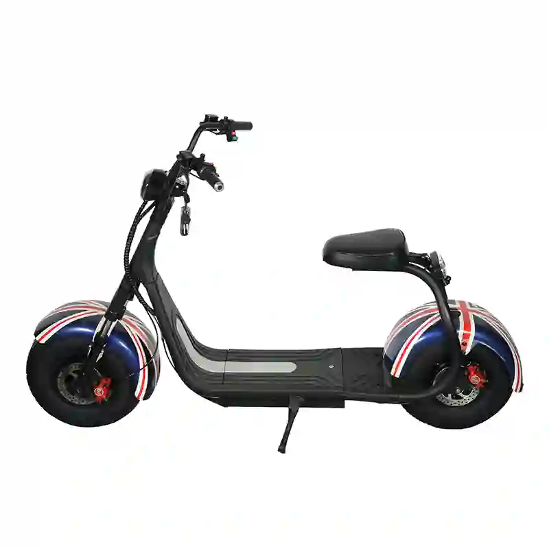 Harley Electric Scooter  City Coco Style  Union Jack Design