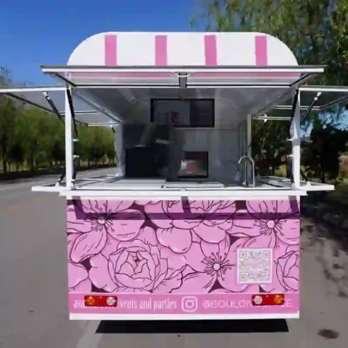 food trailer (1) Food Trailer Electric Multi-Scene for Street Vending Event Catering