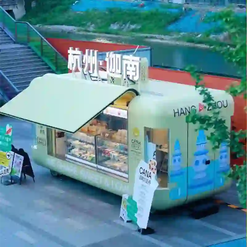 Food Truck Trailer Good Mobile Kitchen