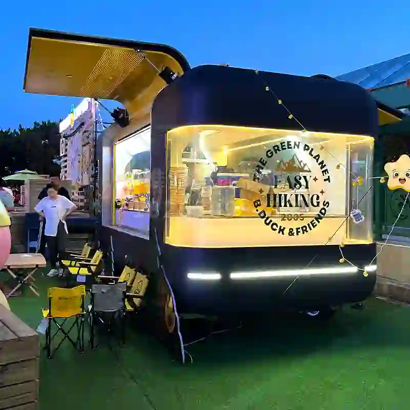 Food Truck Trailer Good Mobile Kitchen