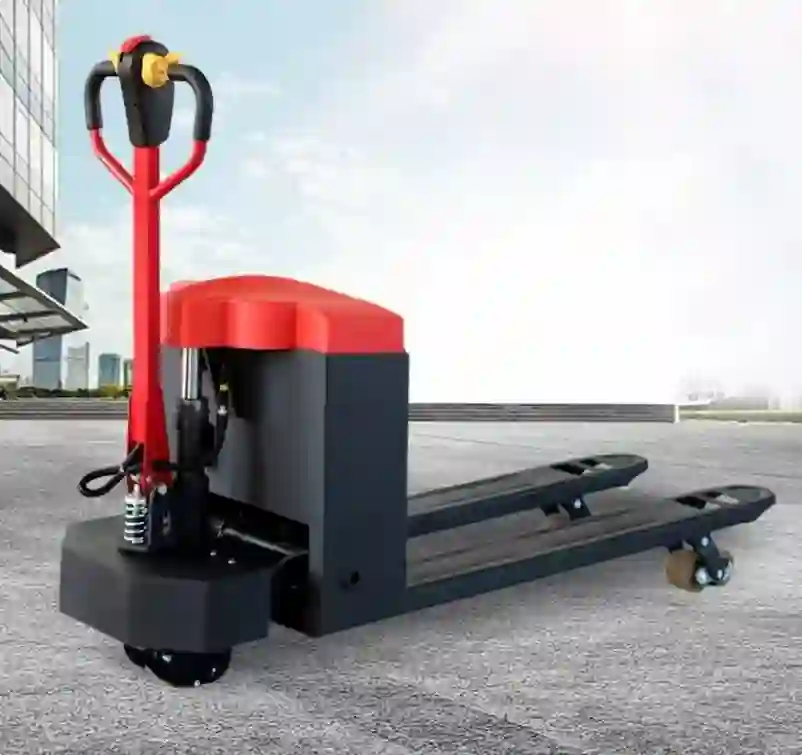 fork truck (6) 2000kg Capacity Electric Fork Truck Jack Fork Truck