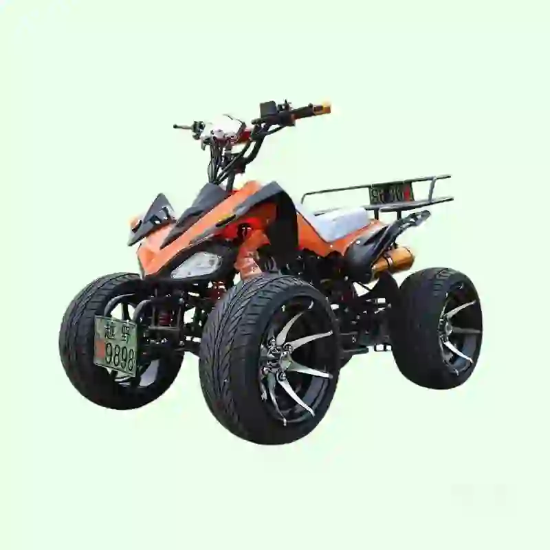 Orange Four Wheelers For Adult Riders