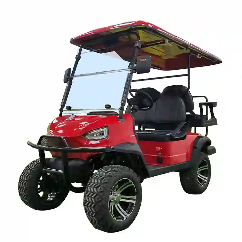 Electric Golf Cart  Off-Road Lifted Golf Buggy
