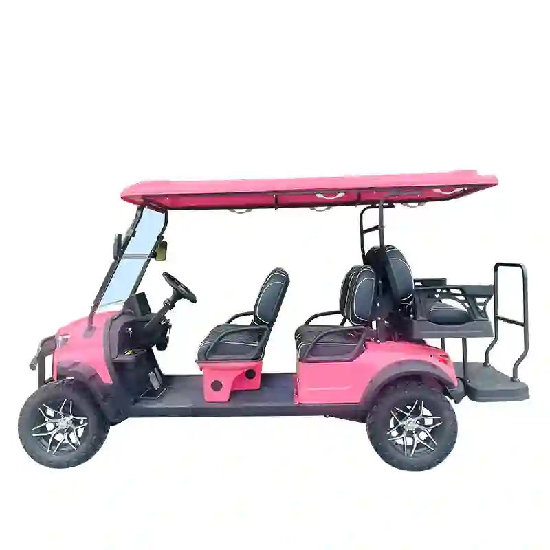 Electric Golf Cart  Off-Road Lifted Golf Buggy