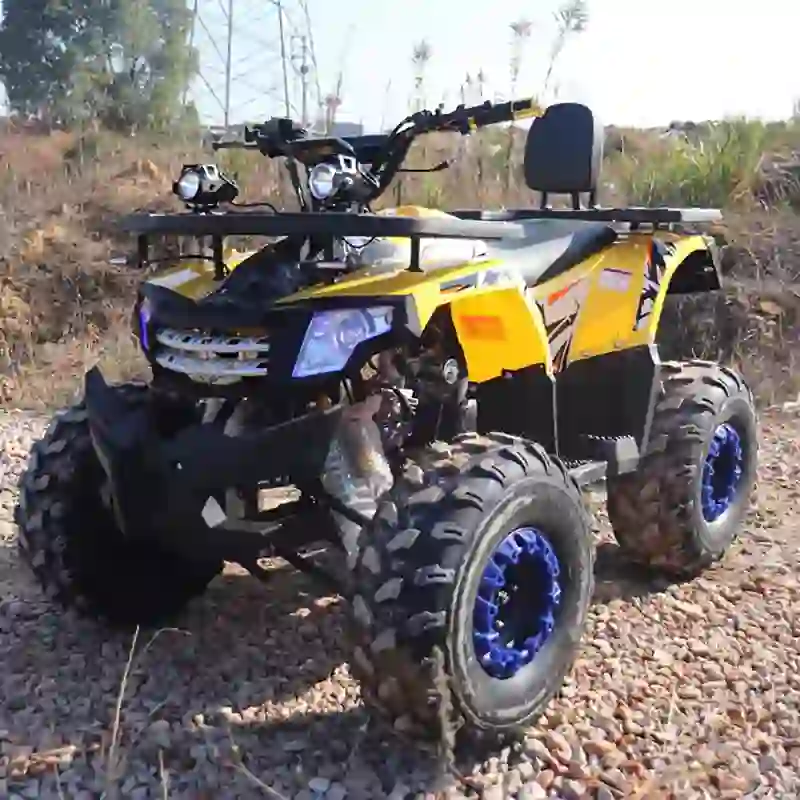 off road vehicles (3) Rugged Yellow All-Terrain Off Road Vehicles