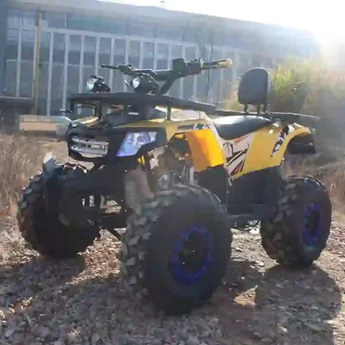 off road vehicles (4) Rugged Yellow All-Terrain Off Road Vehicles